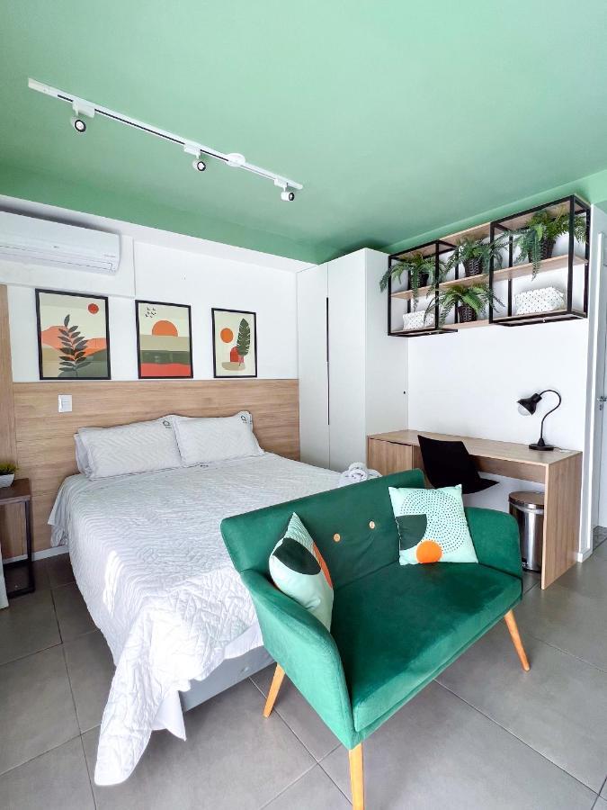 Apartamento Para Renovar As Energias - Cama Queen São Paulo Zewnętrze zdjęcie