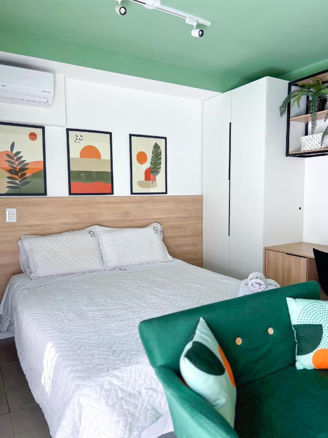 Apartamento Para Renovar As Energias - Cama Queen São Paulo Zewnętrze zdjęcie