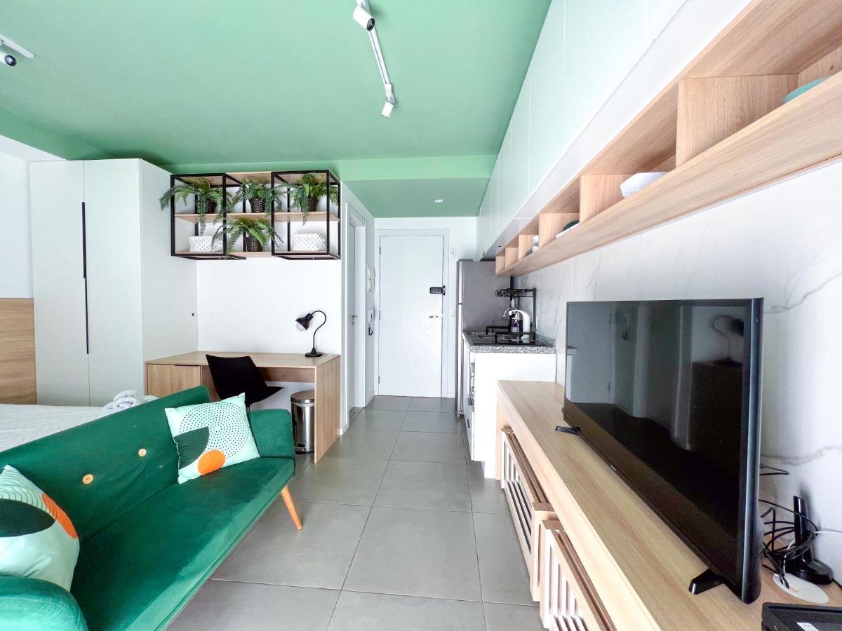 Apartamento Para Renovar As Energias - Cama Queen São Paulo Zewnętrze zdjęcie